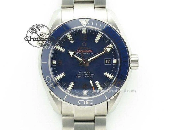 0226 SportInspired Speedmaster Racing Master SS HKF Best Edition Blue Black Dial on Black Rubber Strap A 7817